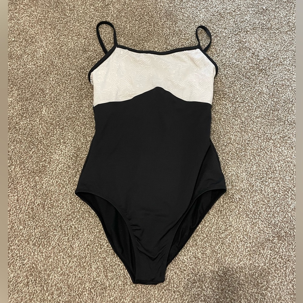 Sansha Black leotard with white lace
- size 6/ adult small